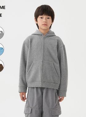 [新款]蓬马大童卫衣外套加绒毛圈布25冬装男女儿童pomme de terre