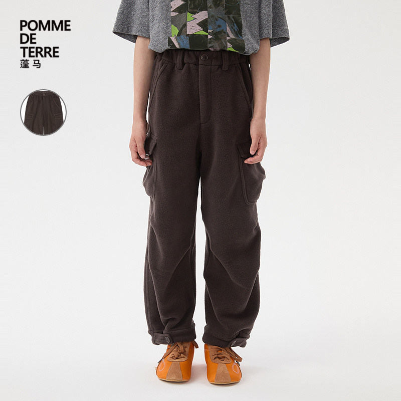 [运动系列]新款蓬马大童长裤摇粒绒25冬装男女儿童pomme de terre,童装/婴儿装/亲子装,儿童运动裤,淘宝优惠券,粉丝福利购,淘宝优惠卷