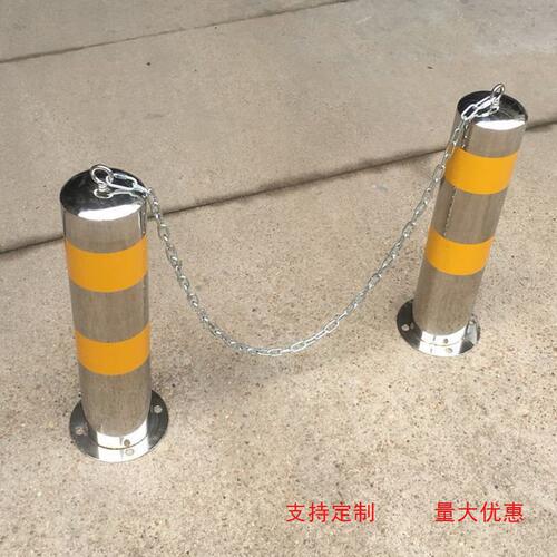 警示防撞柱路障铁链条