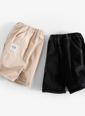 男生女生童装男小童七分裤NPXCJ23163A