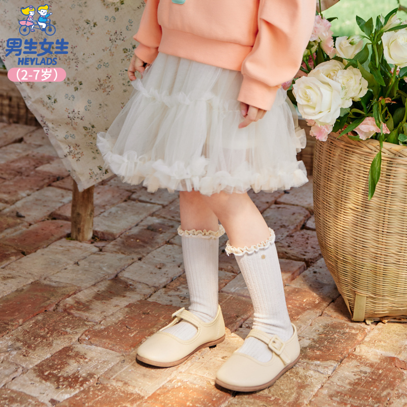 男生女生童装女童半身裙纱裙