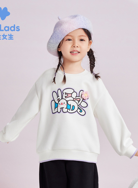 男生女生女小童卡通印花卫衣NJNCJ43727A