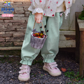 14754女小童宝宝宽松百搭长裤 NPXEJ14754T 休闲裤