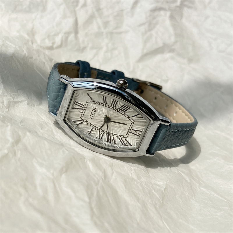 SUBTIME雾霾蓝手表女款轻奢小众