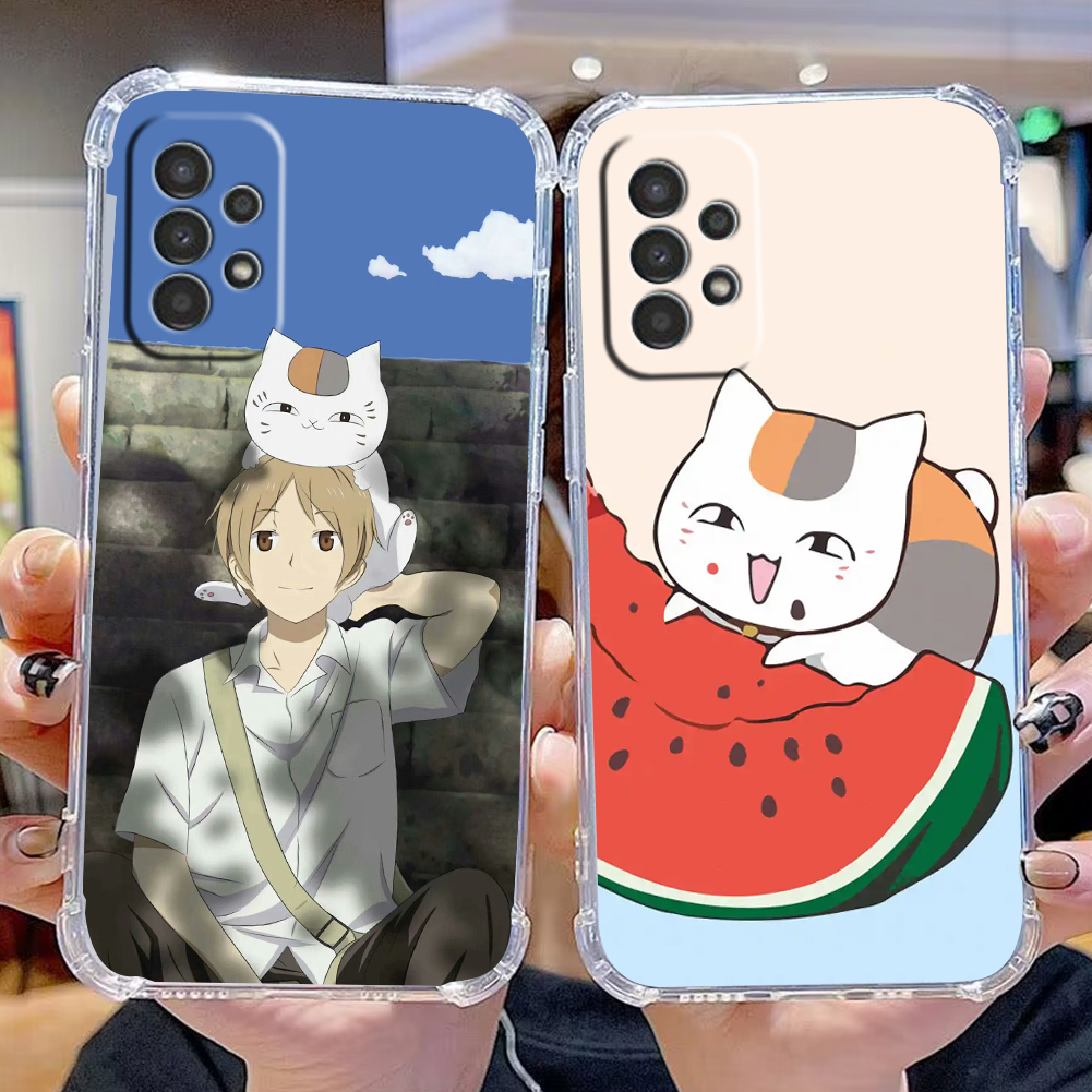 四角防摔手机壳夏目友人帐三星