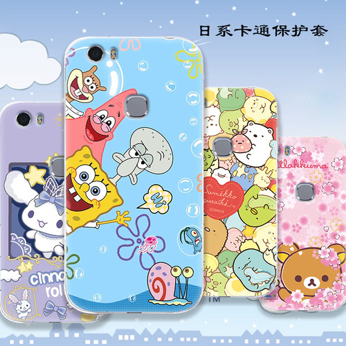 荣耀荣耀Note8硅胶卡通保护套