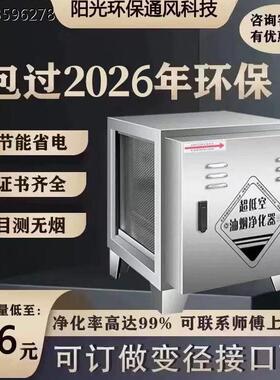 低空油烟净化器商用烧烤