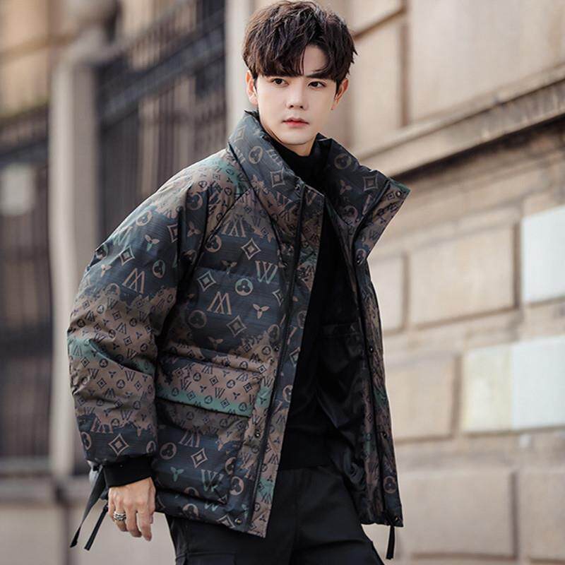 时尚羽绒服男士新款冬季韩版立领青年学生短款休闲轻薄保暖外套