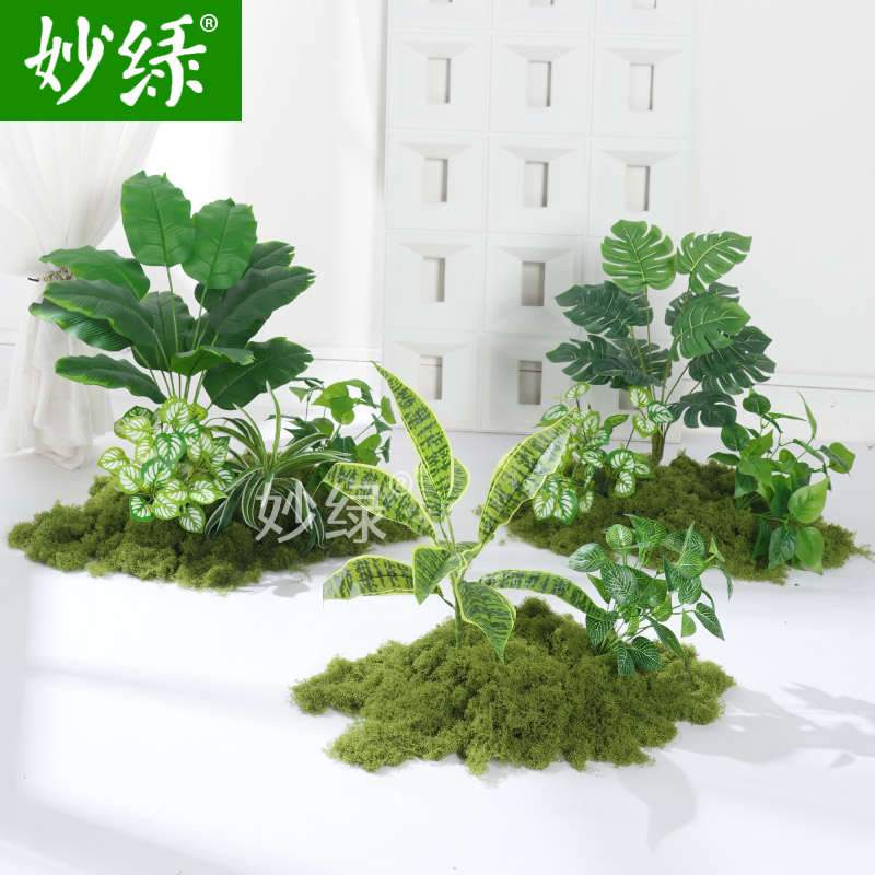 仿真绿植苔藓造景植物室内小景观