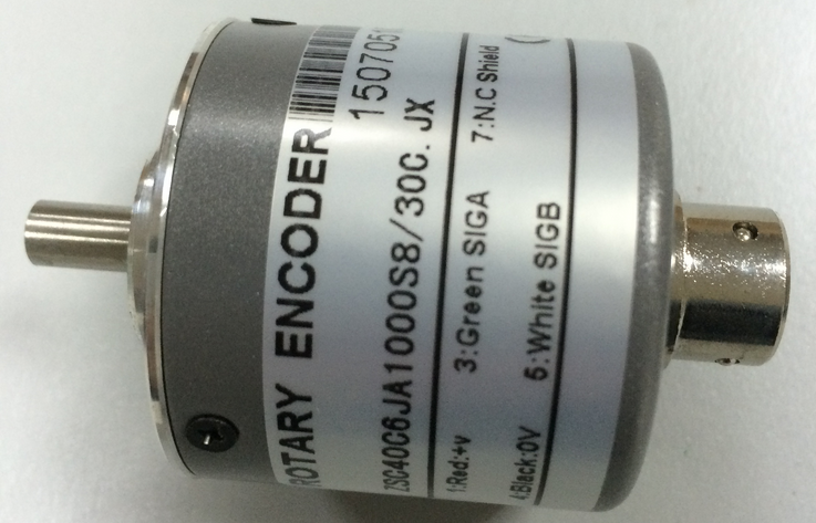 现货实心轴光电旋转海安卷板机编码器ZSC40C6JA1000S8/30C.JX