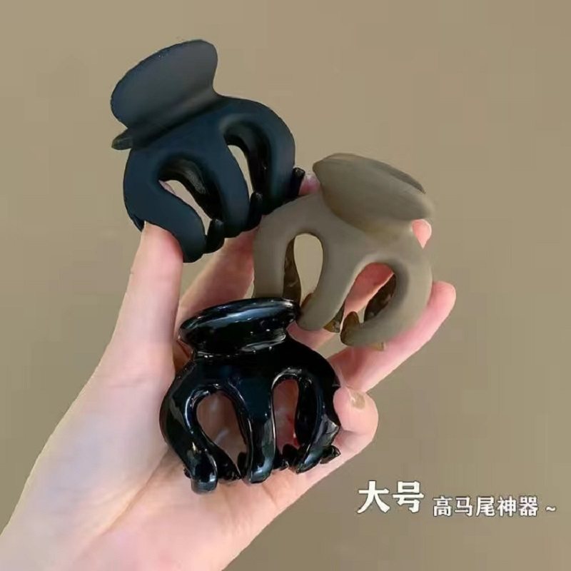 大号高马尾抓夹固定神器金晨同款发夹小爪夹头饰女后脑勺鲨鱼夹子