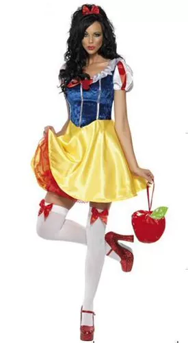 Новое Хэллоуин показывает одежду Сказочное Белоснежное платье колокол Золушка