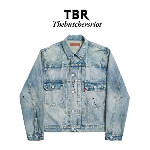 TBRxatts联名水洗牛仔夹克