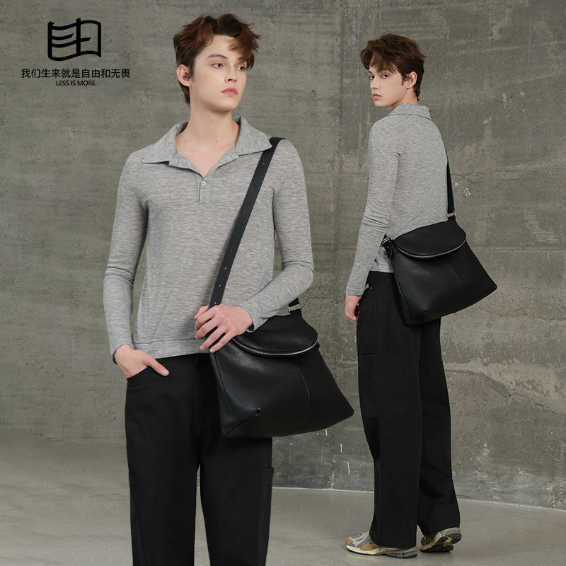 "时髦书呆子"复古头层牛皮大容量托特包男高级感通勤包| SFREEYA,箱包皮具/热销女包/男包,男士包袋,淘宝优惠券,粉丝福利购,淘宝优惠卷