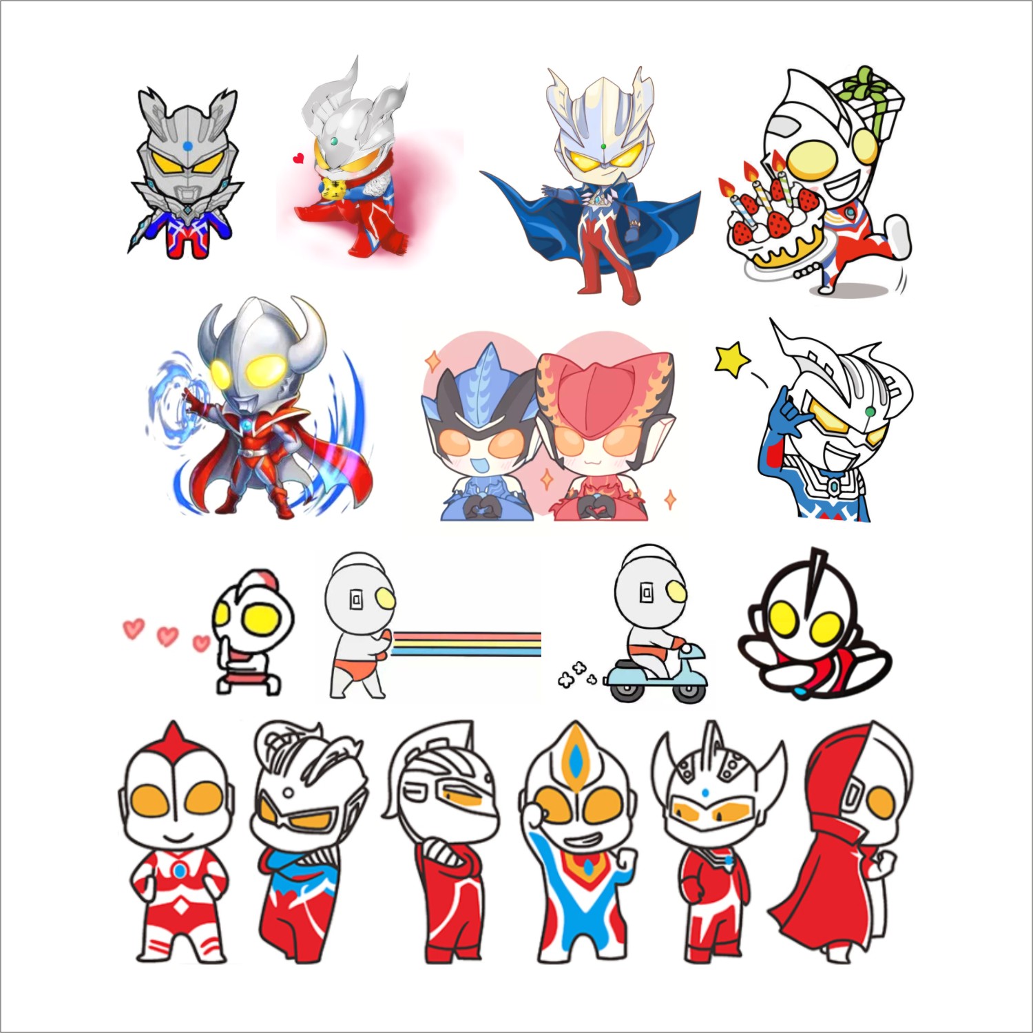 卡通奥特曼儿童纹身贴男女防水持久赛罗迪迦奥特曼彩色男孩小贴纸