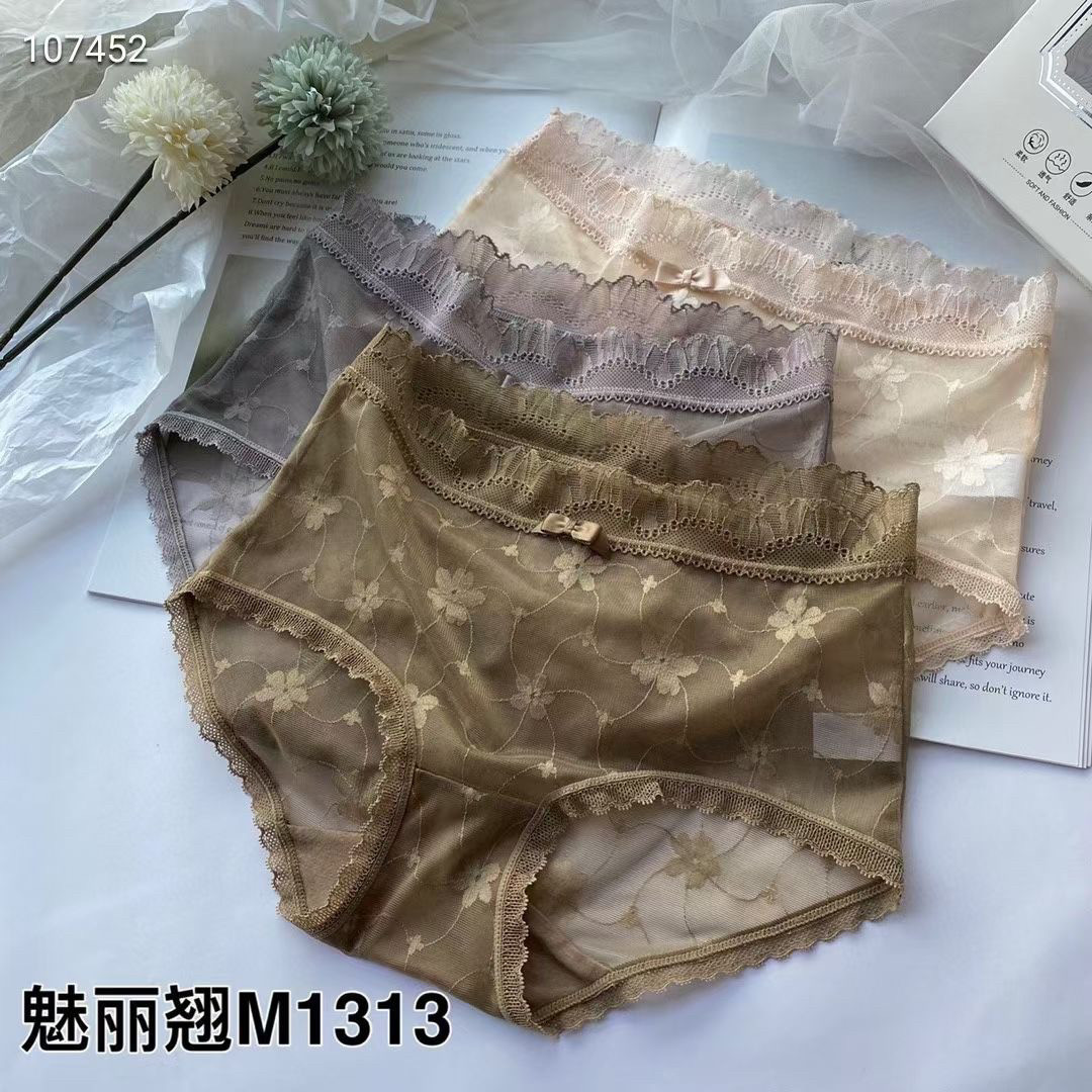 可爱少女网纱透气三角裤短裤子
