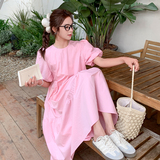 【现货】粉色夏季连衣裙102-619-P125-K178，女装连衣裙，浙宝102（原188）