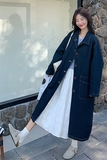 【新款现货】秋季牛仔长款外套102-811-P170-K238，女装风衣，浙宝102（原188）