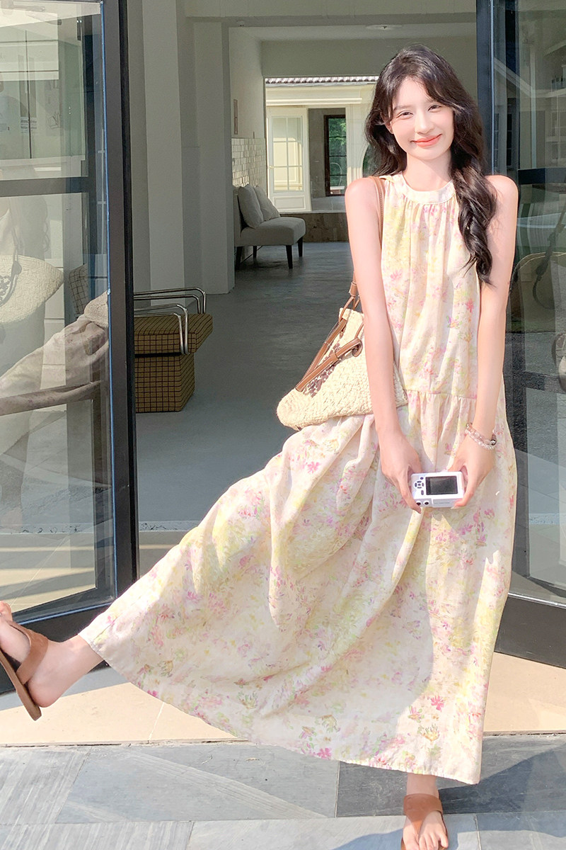 【新款现货】夏季黄色连衣裙102-635-P130-K198,女装连衣裙,浙宝102（原188）