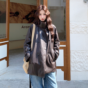 【现货】新款皮衣90绒羽绒服102-931-P335-K478图片