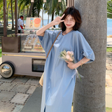【现货】夏季蓝色连衣裙102-626-P135-K188，女装连衣裙，浙宝102（原188）
