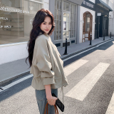 【现货】春季新款卡其色风衣外套ZB102-966款-P160-K258，女装风衣，浙宝102（原188）