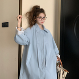 【新款现货】春款蓝色外套102-208-P165-K228，女装风衣，浙宝102（原188）