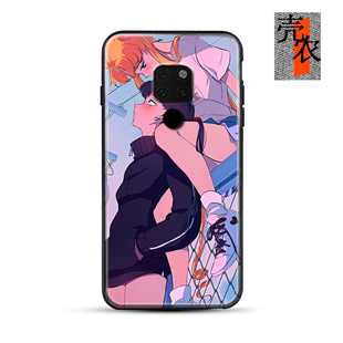 适用适用华为mate30pro 20x5G手机壳美少女同性才是爱情 10pro