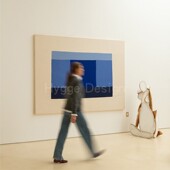 Ethan Caflisch小众艺术家酒店挂画 客厅装 饰画 重走同样 路