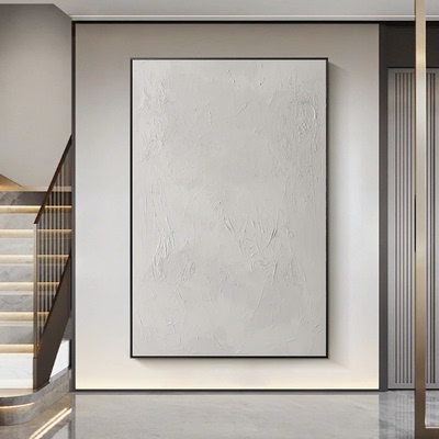 高级感素版装饰画侘寂赤贫风挂画客厅背景墙壁画玄关过道走廊壁画