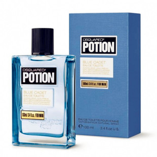 Blue 正品 POTION 淡香100ml D二次方DSQUARED2 Cadet军蓝男士