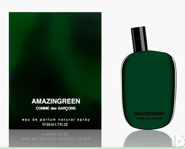 川久保玲cdg amazingreen 惊艳绿男士香水100ml 石英烟草鸢尾