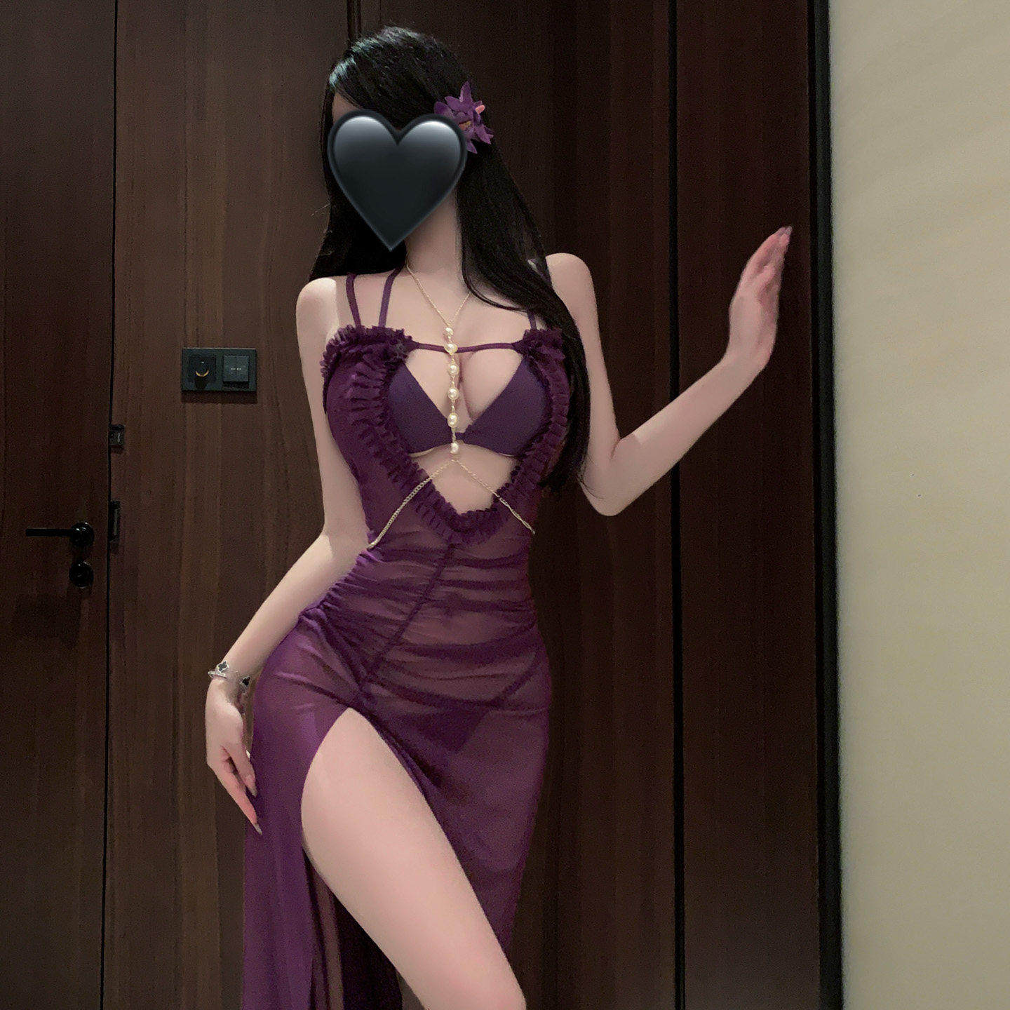 情趣制服人妻诱惑装性感刺激勾魂风情万种内衣套装床上大尺度趣味