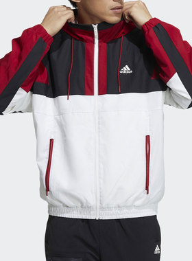 Adidas/阿迪达斯正品秋季新款男子运动连帽夹克H39326