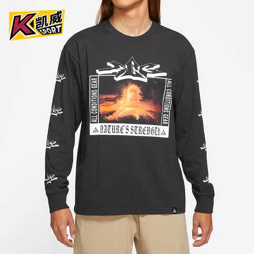 Nike/耐克正品ACG 运动户外男子圆领休闲长袖T恤DJ1141-010