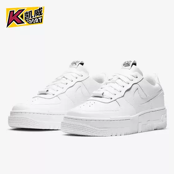 Nike/Nike Genuine Afi Pixel Air Force One Men's and Women's Foam Classic Casual Sneakers Ck6649