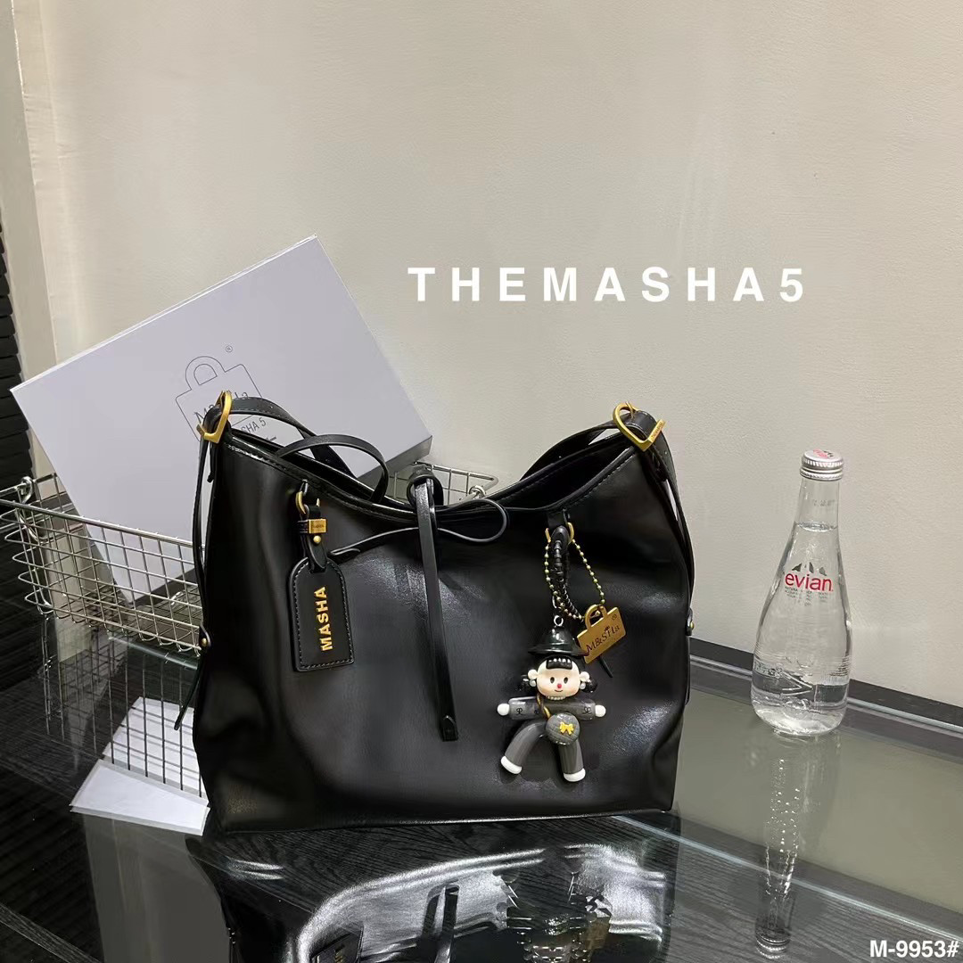 玛莎9953新款女包单肩斜挎软皮托特包大容量包包凯瑞奥款型包