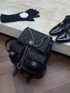 同丰3146新款双肩包背包旅行包包时尚小香风高级质感鱼子酱包包