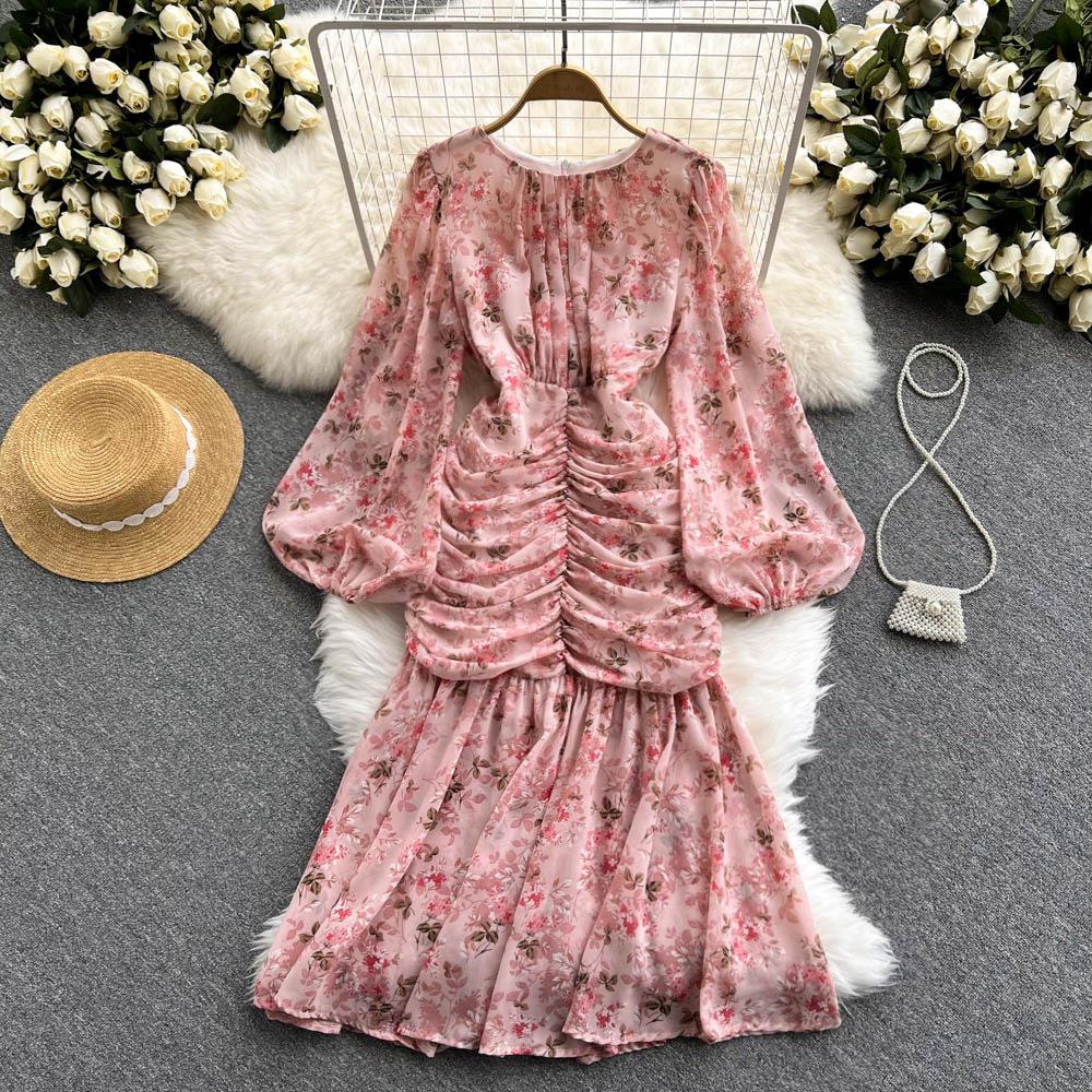 Dressed Goddess Fantasy Pleated Slim Fit Fishtail Dress for 女装/女士精品 连衣裙 原图主图