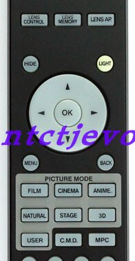 代用JVC投影仪DLA-RS48U 4810U XC5800R X55R遥控器旺RM-MH17G