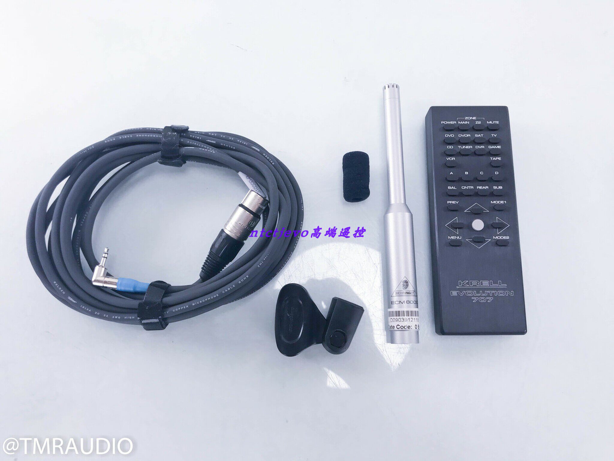 定制KRELL奇力参考前级功放REVOLUTION 707效果器代用遥控器龘
