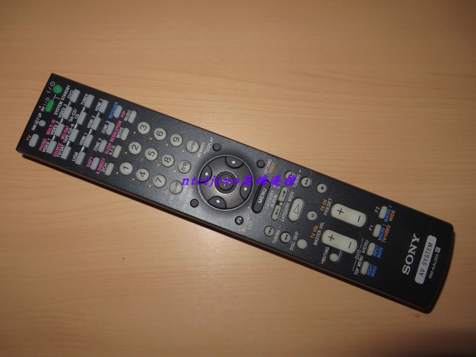 索尼sony原装str-da5200es影院功放组合音响遥控器龘rm-aal005