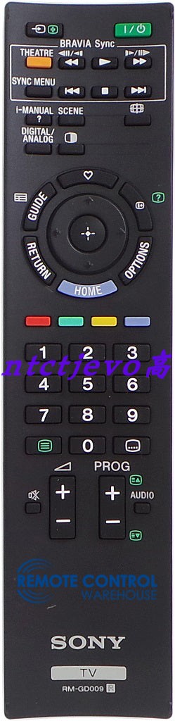 原装SONY索尼电视RM-GD009遥控器龘KDL-60 55 52 46EX700 710 600