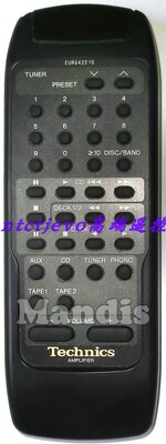 定制代换Technics松下SU-C2000功放原装原配遥控器龘EUR642210