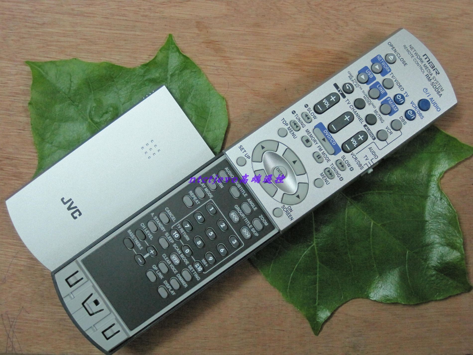 胜利JVC杰伟士DVD/CD组合音响DD-8家庭影院DD-3遥控器龘RM-SDD8A