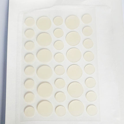 红痘痘贴防水透明水胶体创口贴小圆点豆粒 遮瑕祛印消痘隐形除痘