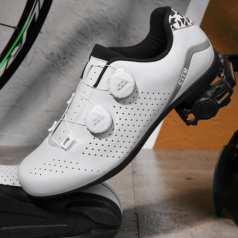 GUOOGUL专业公路自行车鞋骑行鞋山地车自锁鞋男女单车鞋橡胶卡鞋