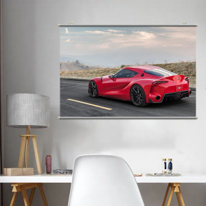丰田Toyota FT-1汽车高清相纸海报墙贴壁纸写真宿舍卷轴挂画定制