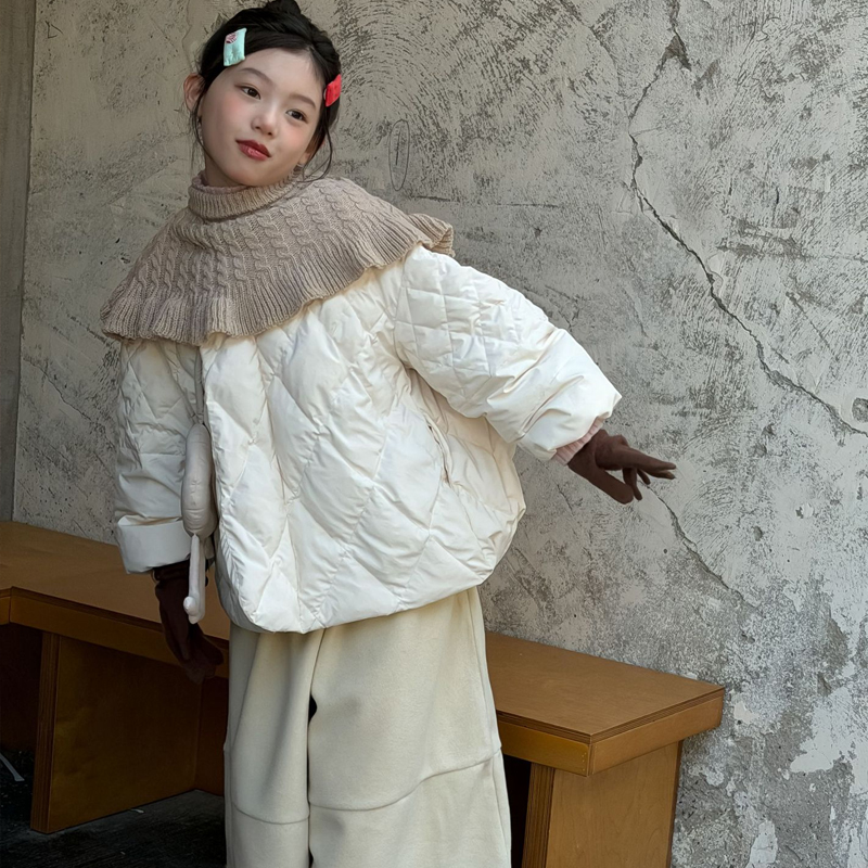 羽绒服韩版白鸭绒羽绒服可拆卸