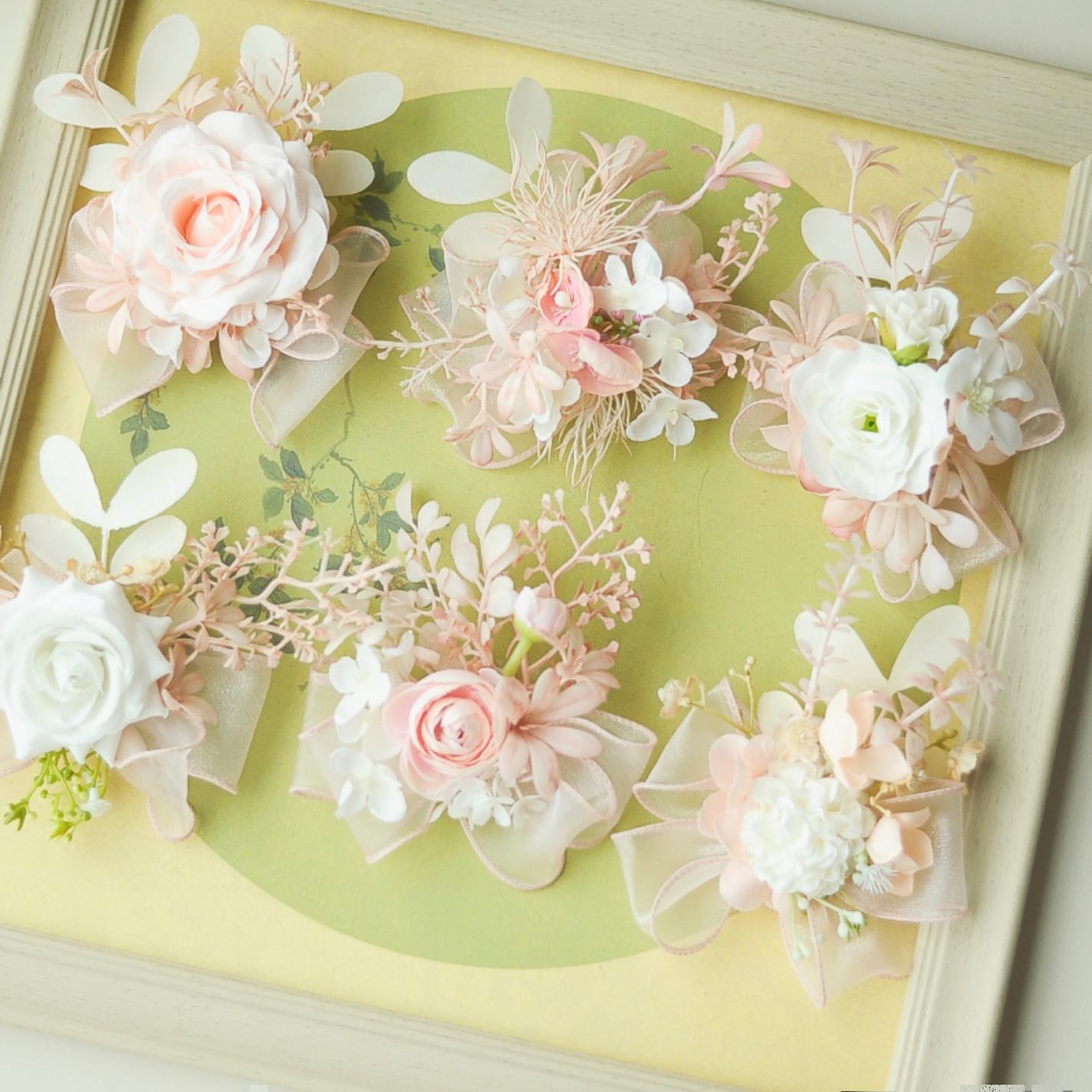 婚礼婚庆胸花腕花新郎新娘